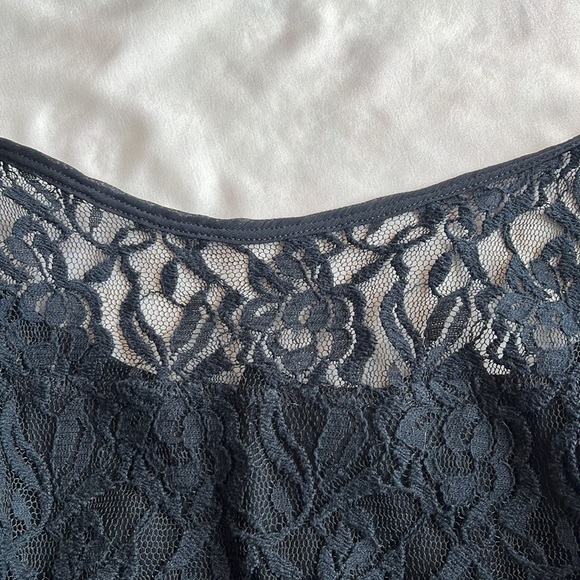 Gilly Hicks navy lace blouse - Picture 5 of 5